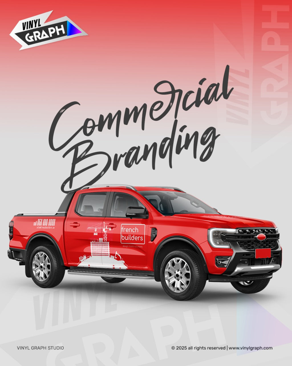 Commercial Branding Design – Cars, Vans, Trucks, Containers