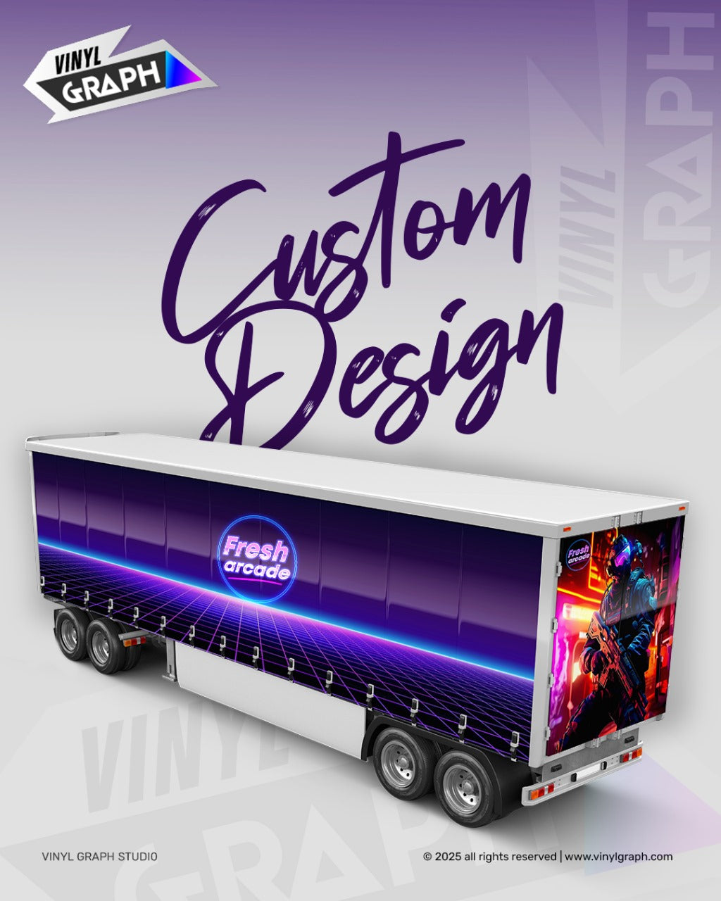 Commercial Branding Design – Cars, Vans, Trucks, Containers