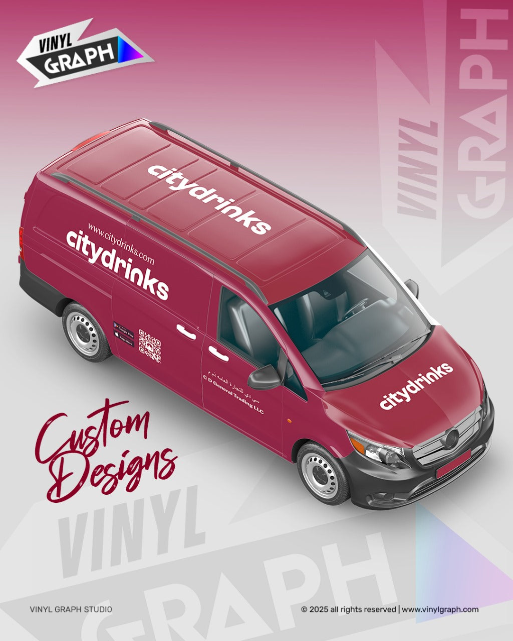 Commercial Branding Design – Cars, Vans, Trucks, Containers