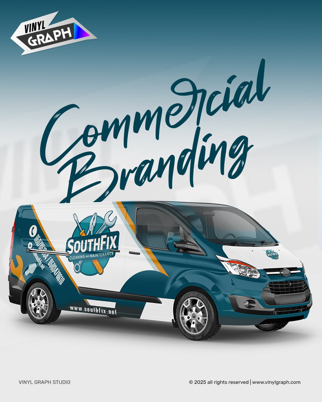 Commercial Branding Design – Cars, Vans, Trucks, Containers