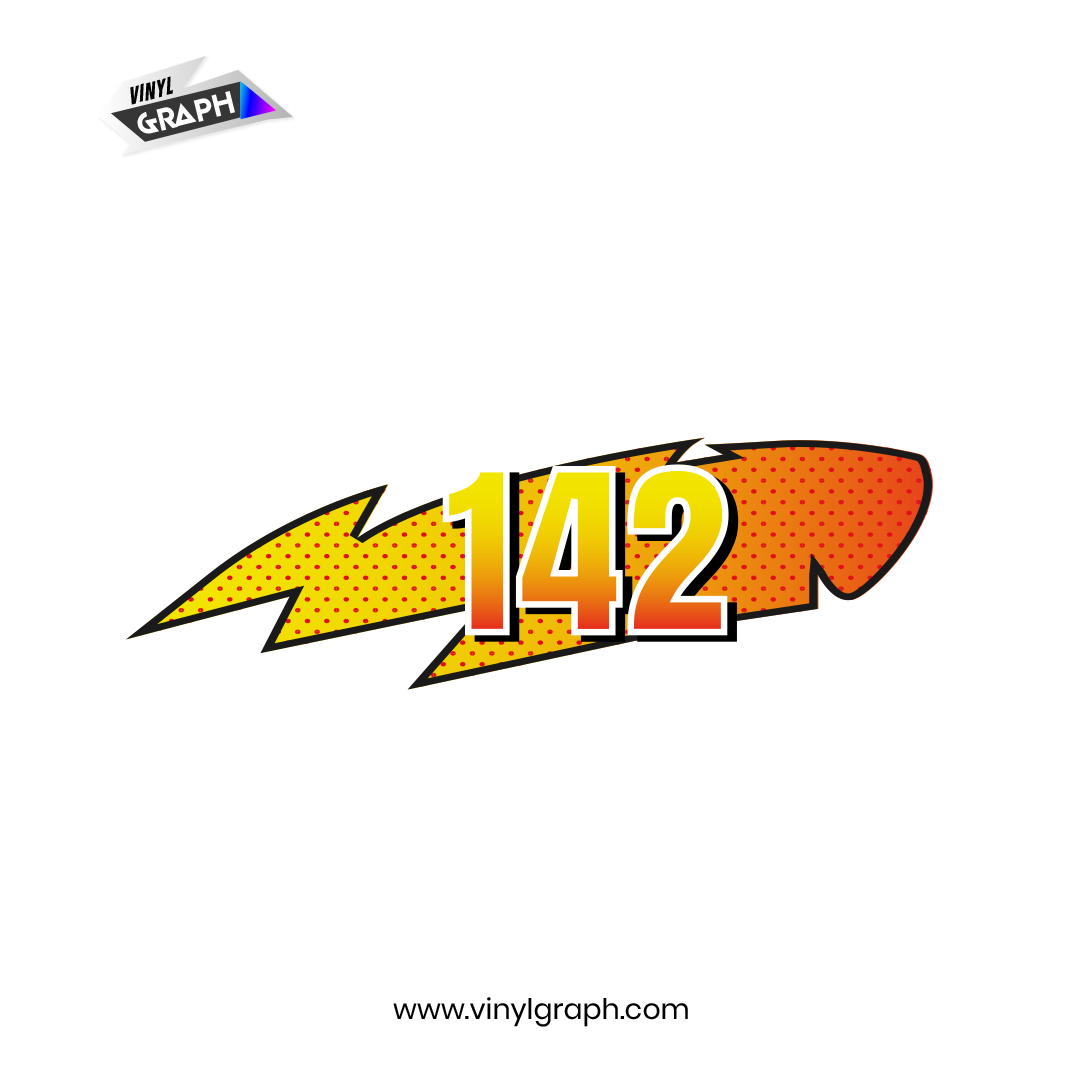 Lightning Racing Decal Kit – Universal Fit | Vinyl Graph