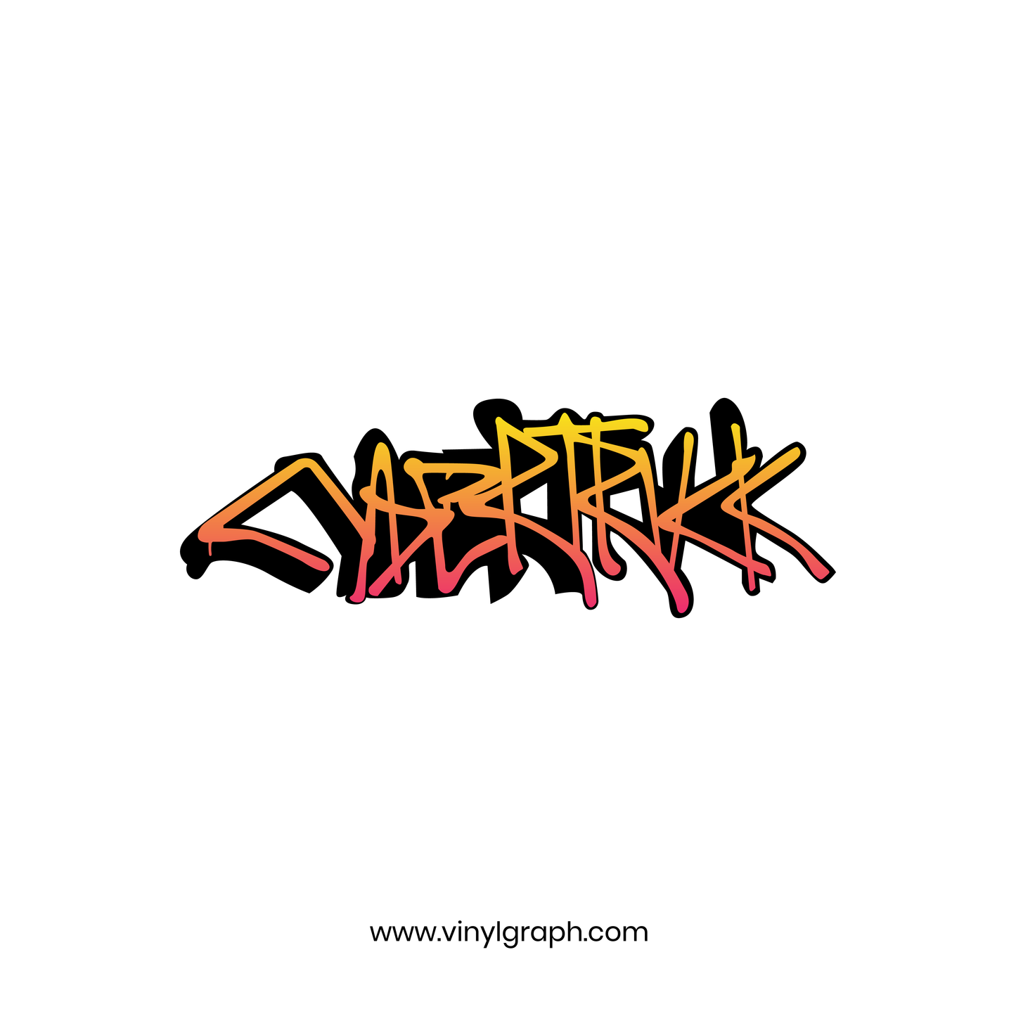 Tesla Cybertruck Graffiti Decal Kit - Precision Designed by VinylGraph