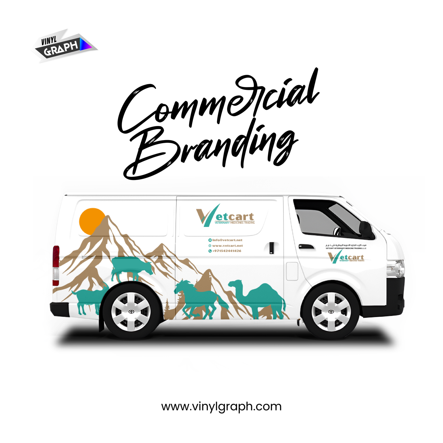 Commercial Branding Design – Cars, Vans, Trucks, Containers