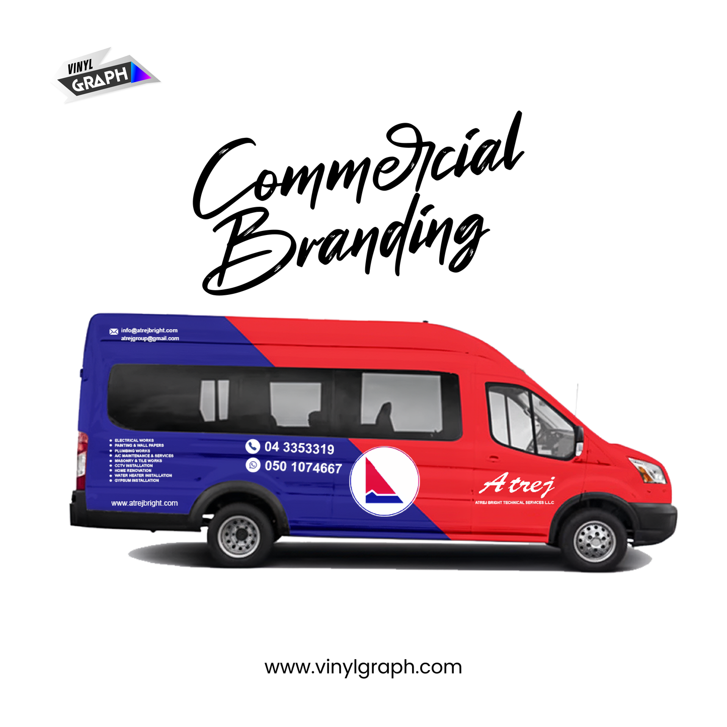 Commercial Branding Design – Cars, Vans, Trucks, Containers