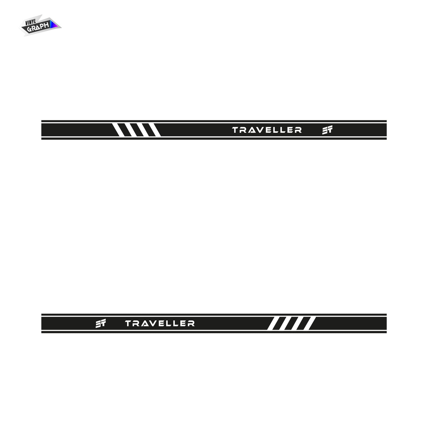 Jetour T2 Door Side Stripe Decals (2 Pcs) – Off-Road Styling Vinyl Stickers | Mactac Non-Bubble Vinyl | Multiple Colors