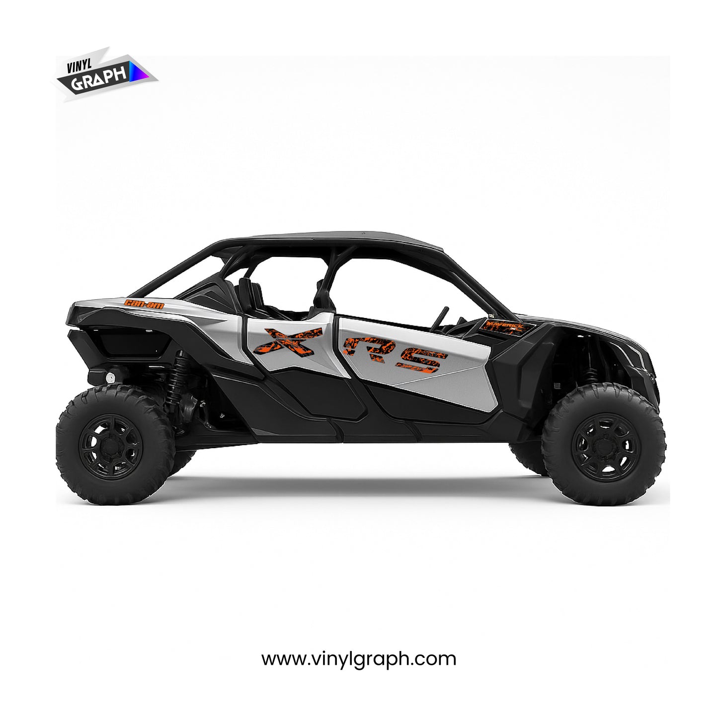 Can-Am Maverick X3 Custom Decal Kit – Mactac Vinyl Wrap | Designed by VinylGraph
