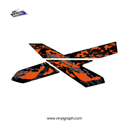 Can-Am Maverick X3 Custom Decal Kit – Mactac Vinyl Wrap | Designed by VinylGraph